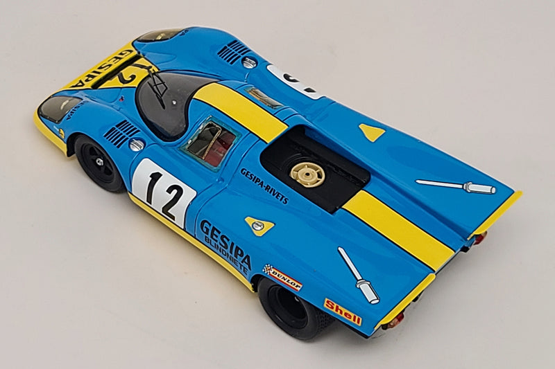 Porsche 917K (1970 Interserie Norisring Winner) | 1:43 Scale Model Car by Spark | Overhead View