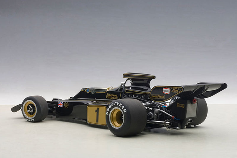 Lotus 72E (1973) | 1:18 Scale Model Car by AUTOart | Rear Quarter