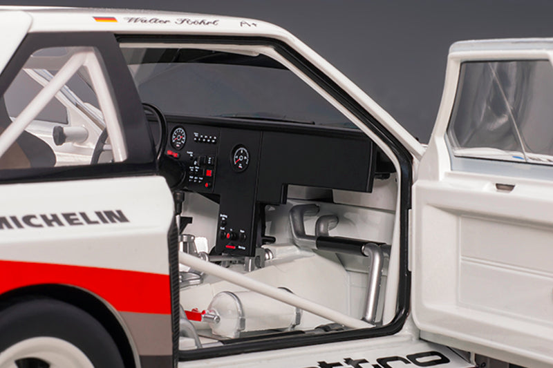 Audi Sport Quattro S1 (1987 Pikes Peak Winner) | 1:18 Scale Model Car by AUTOart | Cockpit Right