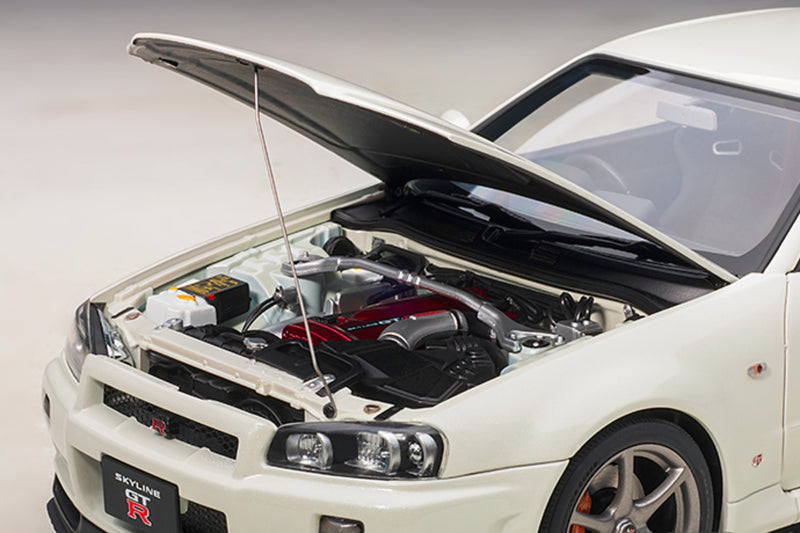 Nissan Skyline GT-R V-Spec II (R34) | 1:18 Scale Model Car by AUTOart | Engine Detail