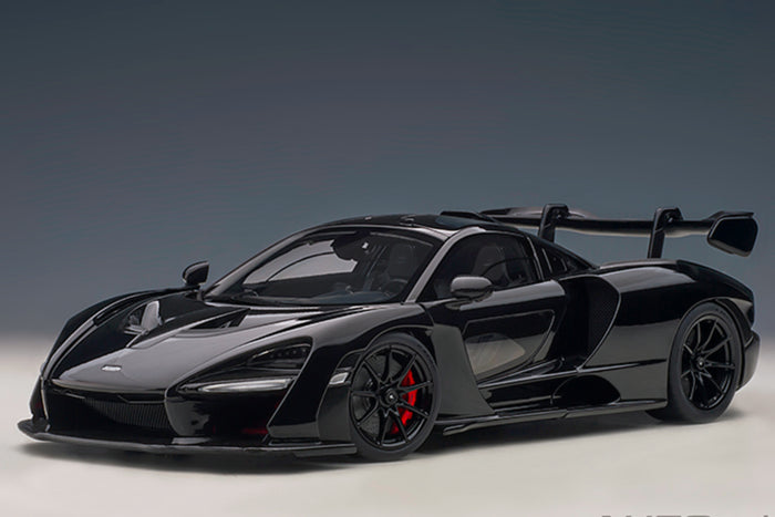 McLaren Senna | 1:18 Scale Model Car by AUTOart | Stealth Cosmos/Black variant