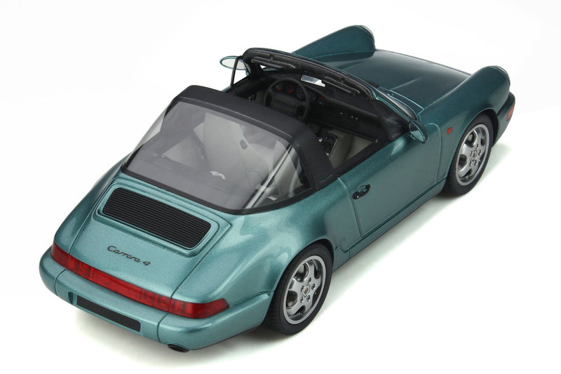 Porsche 964 Carrera 4 Targa | 1:18 Scale Model Car by GT Spirit | Overhead View