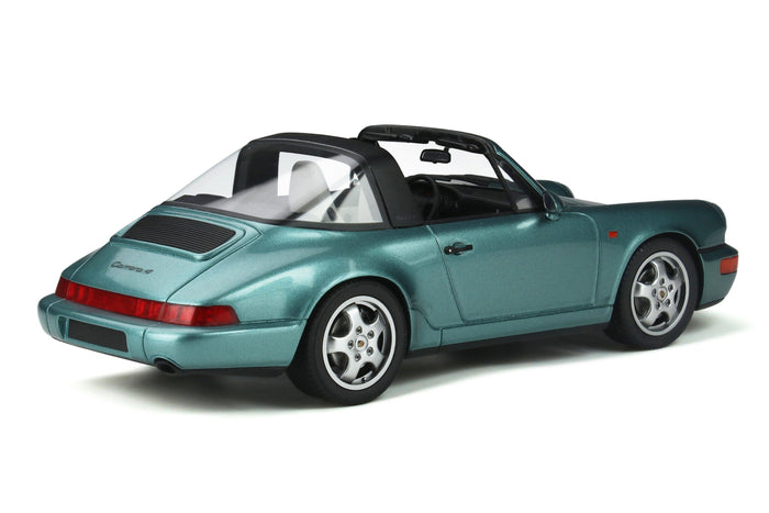 Porsche 964 Carrera 4 Targa | 1:18 Scale Model Car by GT Spirit | Rear Quarter