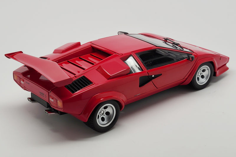 Lamborghini Countach 5000S | 1:18 Scale Diecast Model Car by Kyosho | Rear Quarter