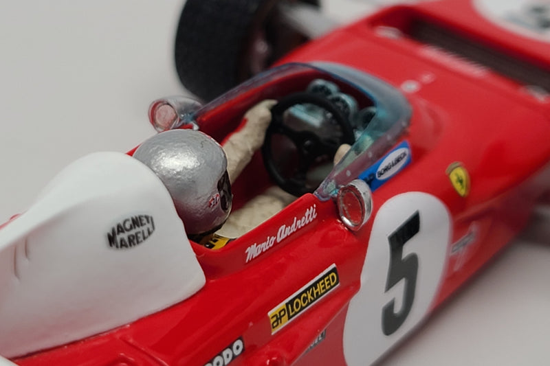 Ferrari 312B2 (1971 German GP - Mario Andretti) - 1:43 Scale Model Car by Looksmart