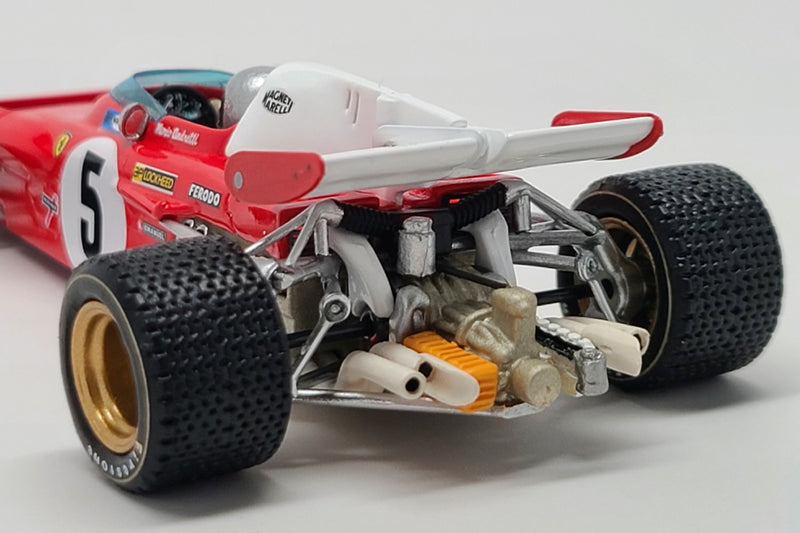 Ferrari 312B2 (1971 German GP - Mario Andretti) - 1:43 Scale Model Car by Looksmart