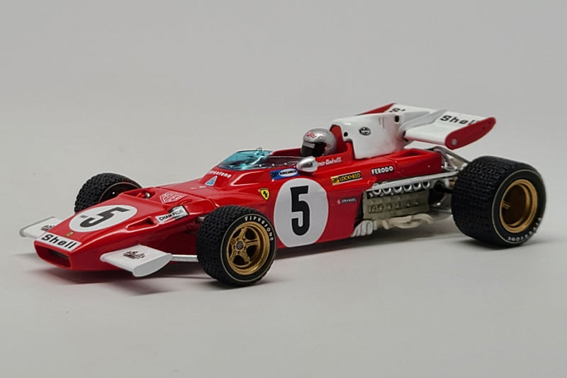 Ferrari 312B2 (1971 German GP - Mario Andretti) - 1:43 Scale Model Car by Looksmart