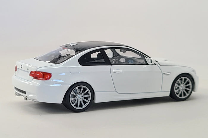 BMW M3 (E92) | 1:43 Scale Diecast Model Car by Maxichamps | Rear Quarter