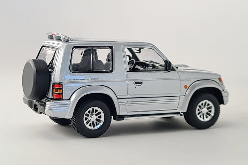 Mitsubishi Pajero SWB | 1:43 Scale Diecast Model Car by Maxichamps | Rear Quarter