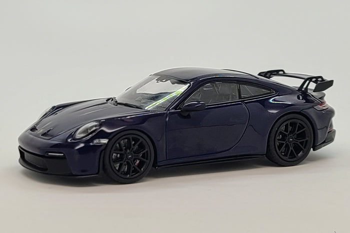 Porsche 911 GT3 (992) | 1:43 Scale Diecast Model Car by Minichamps | Blue Variant