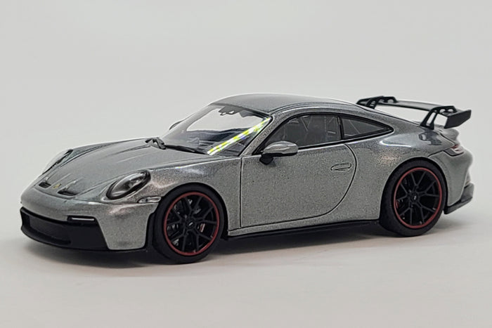 Porsche 911 GT3 (992) | 1:43 Scale Diecast Model Car by Minichamps | Grey Variant