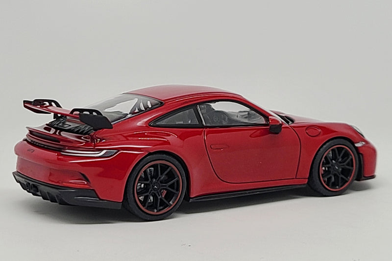 Porsche 911 GT3 (992) | 1:43 Scale Diecast Model Car by Minichamps | Rear Quarter