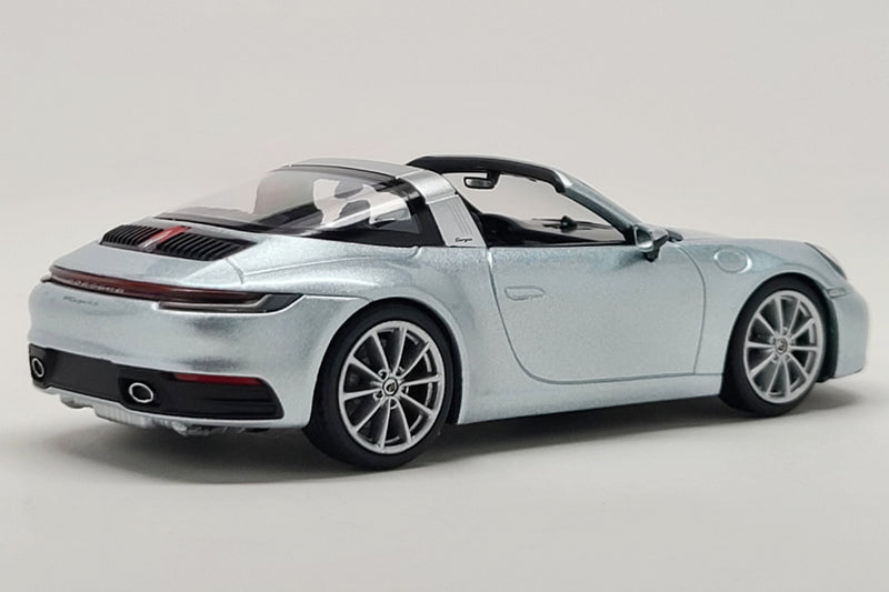 Porsche 911 Targa (992) | 1:43 Scale Diecast Model Car by Minichamps | Rear Quarter