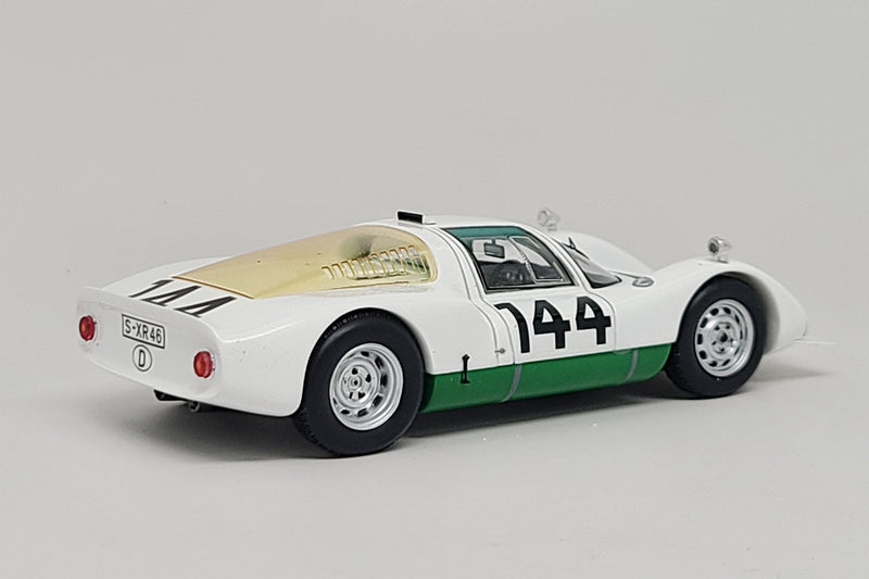 Porsche 906 (1966 Targa Florio #144) | 1:43 Scale Model Car by Spark | Rear Quarter