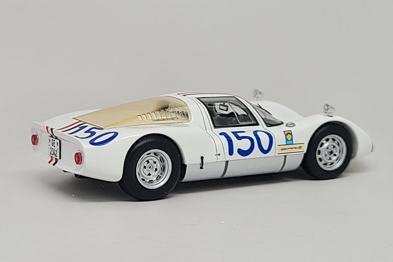 Porsche 906 (1966 Targa Florio #150) | 1:43 Scale Model Car by Spark | Rear Quarter