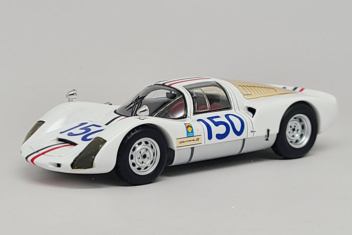 Porsche 906 (1966 Targa Florio #150) | 1:43 Scale Model Car by Spark | Front Quarter