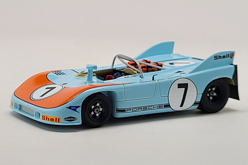 Porsche 908/03 (1972 Monza 1000km) | 1:43 Scale Model Car by Spark | Front Quarter