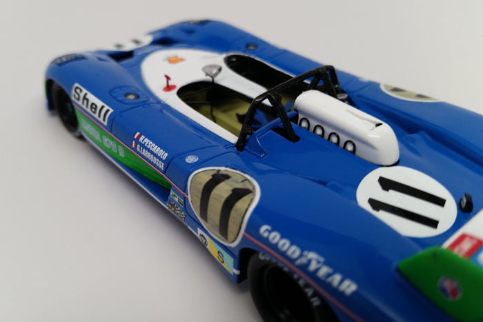 Matra-Simca MS670B (1973 Le Mans Winner) | 1:43 Scale Model Car by Spark | Overhead detail