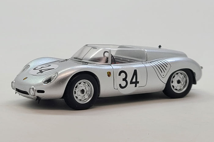 Porsche 718 RS60 (1960 Le Mans) | 1:43 Scale Model Car by Spark | Front Quarter
