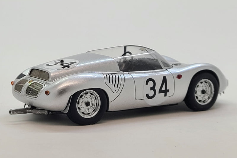 Porsche 718 RS60 (1960 Le Mans) | 1:43 Scale Model Car by Spark | Rear Quarter