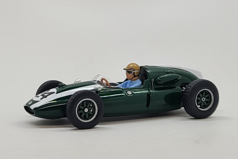 Cooper T51 (Jack Brabham 1959 Monaco GP) | 1:43 Scale Model Car by Spark | Front Quarter