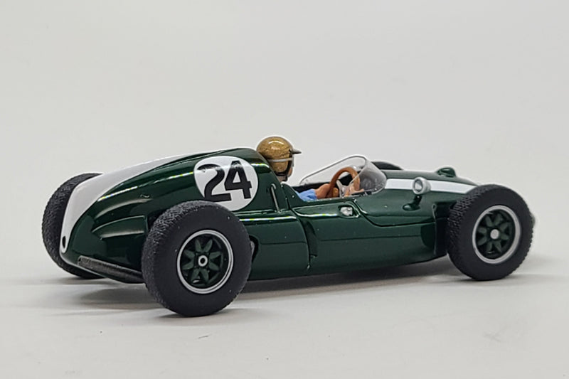 Cooper T51 (Jack Brabham 1959 Monaco GP) | 1:43 Scale Model Car by Spark | Rear Quarter