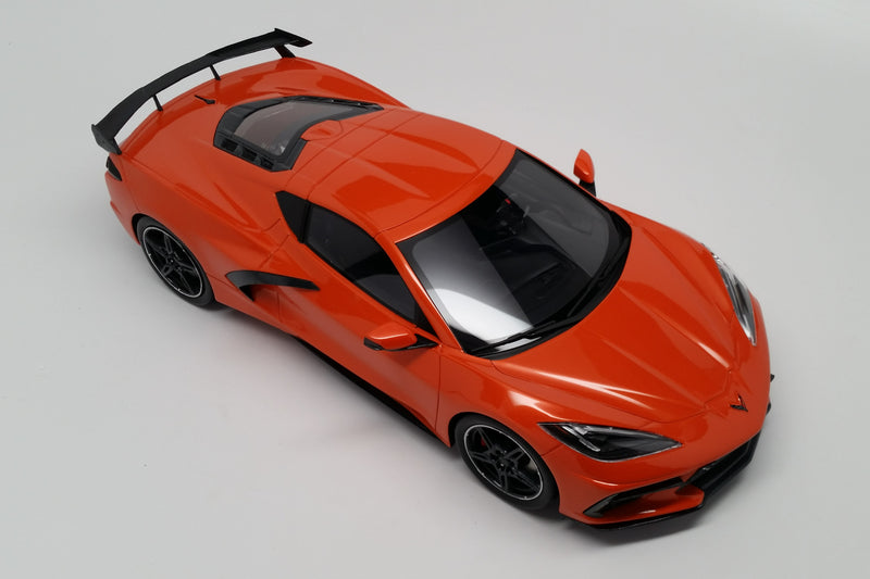 Chevrolet Corvette (2020) | 1:18 Scale Model Car by TopSpeed | Overhead
