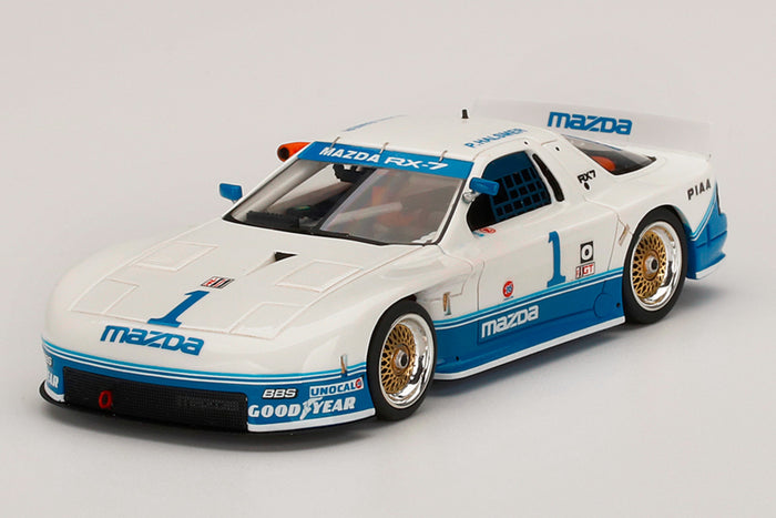 Mazda RX-7 GTO (1990 IMSA Mid-Ohio 250km Winner) | 1:43 Scale Model Car by TSM | Front Quarter